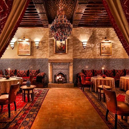 Riad Kniza Marrakesh Exterior photo Interior of the restaurant